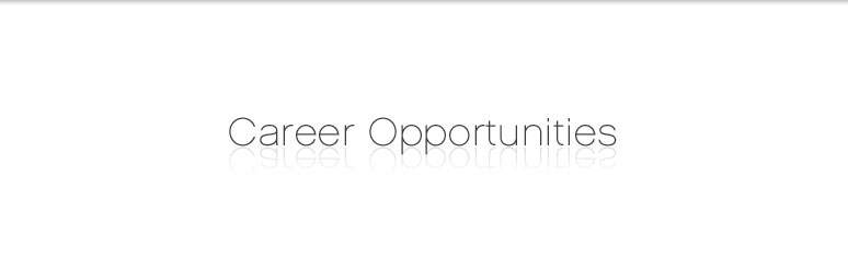 Career Opportunities.